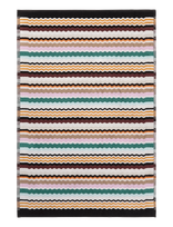 Missoni Home - Aura Bath Mat 90X60 With Non-Slip Gr/Mq 1000, 100 - Vonios kilimėlis - Marga / raštuota