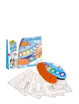 Crayola - Crayola Color Wonder Magic Light Up Brush Bluey - Piešimo priemonės - Marga / raštuota