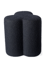 POLSPOTTEN - Stool Clover Boucle - Taburetės ir suolai - Tamsiai mėlyna