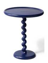 POLSPOTTEN - Side Table Twister - Mažas staliukas - Mėlyna