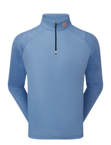 FootJoy - Raglan H Block Chill-Out - Sportiniai viduriniai sluoksniai - Mėlyna