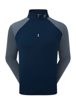 FootJoy - Raglan H Block Chill-Out - Sportiniai marškinėliai ilgomis rankovėmis - Tamsiai mėlyna