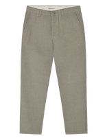Knowledge Cotton Apparel - Chuck Regular Linen Pants - Lininės kelnės - Smėlio