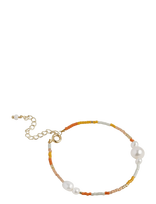 Enamel Copenhagen - Bracelet, Petra - Perlų apyrankė - Koralinė spalva