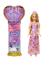 Disney Princess - Disney Princess Jewel Reveal Rapunzel Fashion Doll W/ 8 Surprises Including Gem Box & 10 Accessories - Lėlė - Violetinė