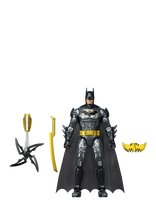 DC Comics - Dc Comics Dc Crime Crusher Batman Action Figure, 25 Plus Phrases & Sounds, Articulation, 4 Weapons - Veiksmo figūrėlės - Pilka