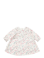 Petit Bateau - Robes Ml - Suknelė kūdikiui ilgomis rankovėmis - Kreminė spalva