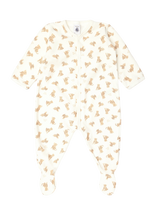 Petit Bateau - Sf Dors Bien Y - Pižama - Kreminė spalva