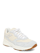 Saucony - 3D Grid Hurricane Undyed Unisex - Sportiniai žemapadžiai sportbačiai - Kreminė spalva
