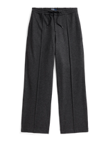 Polo Ralph Lauren - Knit Wool-Blend Flannel Drawstring Pant - Laisvalaiko marškiniai - Pilka
