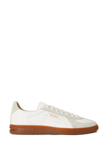 Polo Ralph Lauren - Bedford Dress Leather-Suede Sneaker - Žemakulniai sportbačiai - Balta