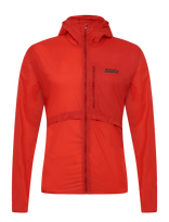 Swix - Pace Wind Light Hooded Jacket M - Treniruočių striukė - Oranžinė