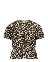 Kids Only - Kogclara Life S/S Bow Shirt Wvn Noos - Palaidinės ir tunikos - Juoda