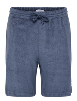 Knowledge Cotton Apparel - Fig Loose Fit Terry Shorts - Gots/V - Laisvalaikio šortai - Mėlyna
