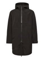 Rains - Suva Softshell Long Jacket W3T2 - Lietpaltis - Juoda