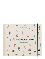 Specialday - Baby Journal German - Meine Ersten Jahre Cream Album W. Ringbinder Function - My First Year - Kreminė spalva