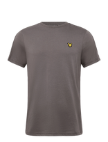 Lyle & Scott Sport - Jacquard Tape T-Shirt - Sportiniai marškinėliai - Pilka