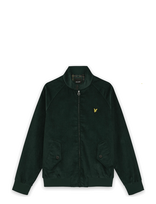 Lyle & Scott - Corduroy Harrington Jacket - Bomberio striukė - Žalia
