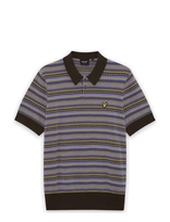 Lyle & Scott - Fairisle Short Sleeve Polo - Marškinėliai trumpomis rankovėmis - Ruda