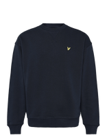 Lyle & Scott - Heavyweight Loopback Crewneck Sweatshirt - Megztinis - Tamsiai mėlyna