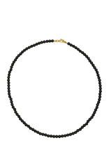 Jane Koenig - Bead Necklace Onyx - Dailūs karoliai - Juoda