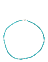 Jane Koenig - Bead Necklace Turquoise - Dailūs karoliai - Mėlyna