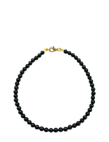 Jane Koenig - Bead Anklet Onyx - Grandinėlė ant kojos - Juoda