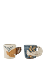 Bloomingville - Hezha Espresso Cup - Espreso puodelis - Marga / raštuota