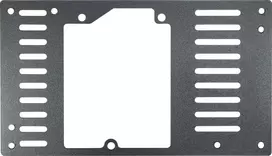 Inter-Tech ATX-04 dangtelis maitinimo šaltiniui, plieninis, pilkas, 150x86x2 mm