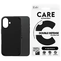Panzer Glass Care by PanzerGlass Feature Double Defense Apple iPhone 16 6.1" dėklas telefonui juodos spalvos 1333