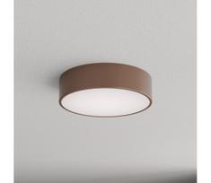 Brilagi - vonios lubinis šviestuvas CLARE su jutikliu, 2xE27/24W/230V, skersmuo 30 cm, rudas, IP54