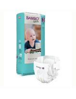Sauskelnės Bambo Nature, 3 dydis, 4 - 8 kg, 156 vnt.