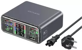 4Smarts Stacja ładująca deck charger lucid gan 360w 5xusb-c + 1xusb-a