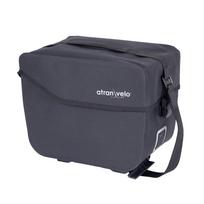 Krepšys ant bagažinės AtranVelo Commuter Top WP // 14L, 20x29x32 cm, AVS fiksacija, Water-Proof (juoda)
