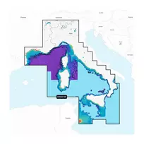 Garmin NVEU012R Navionics Vision+ Mediterranean Sea, Cen. & West jūrlapiai