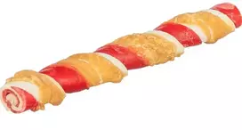 Gardums suņiem - Trixie Denta Fun Barbecue Roll with Chicken Breast, 28 cm, 80g, 50gab