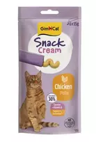 Gimborn Kačių skanėstai - GimCat SNACK CREAM CHICKEN 6 X 15 G