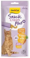 Gimborn Gardumi kaķiem — GimCat SNACK CREAM + CHICKEN & CARROT (STERILISED) 6 X 15 G