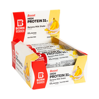Born Winner Boost protein bar Banana milk shake 12 vnt x55g