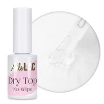 AlleLac Dry Top High Gloss No Wipe viršutinis nagų sluoksnis, 7 g
