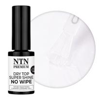 Gelinio nagų lako viršutinis sluoksnis Dry Top Super Shine NTN, 5 g
