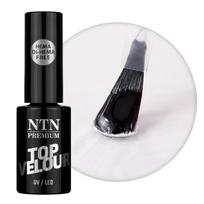 Matinis gelinio nagų lako viršutinis sluoksnis Velour Top no wipe NTN 5 g