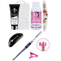 Polygel rinkinys nagų priauginimui Natural