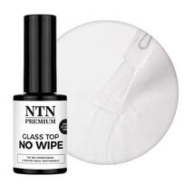 NTN Premium Glass Top No Wipe HEMA/Di-HEMA Free viršutinis nagų sluoksnis, 5 g