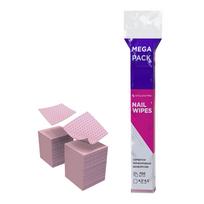 Staleks PRO Expert perforuotos bepūkės servetėlės nagams, rožinės, 700 vnt.