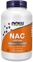 NAC with Selenium, 600mg - 250 kapsulių - NOW Foods