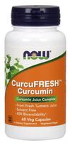 CurcuFRESH Curcumin, Capsules - 60 kapsulių - NOW Foods