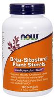 Beta-Sitosterol Plant Sterols - 180 kapsulių - NOW Foods