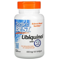 Doctor's Best Ubiquinol with Kaneka 100 mg 60 softgels