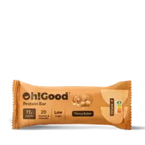 OH!GOOD PROTEIN BAR Baltyminis batonėlis, žemės riešutų sviesto skonio